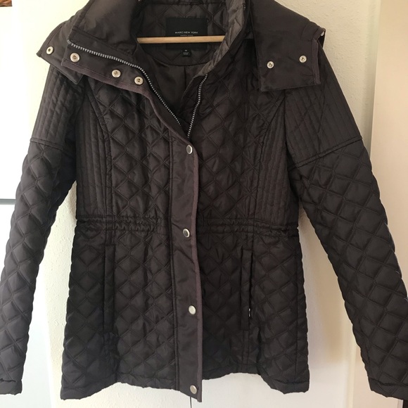 NWT Marc New York- color Gun Metal -Puffer Jacket - Picture 4 of 8